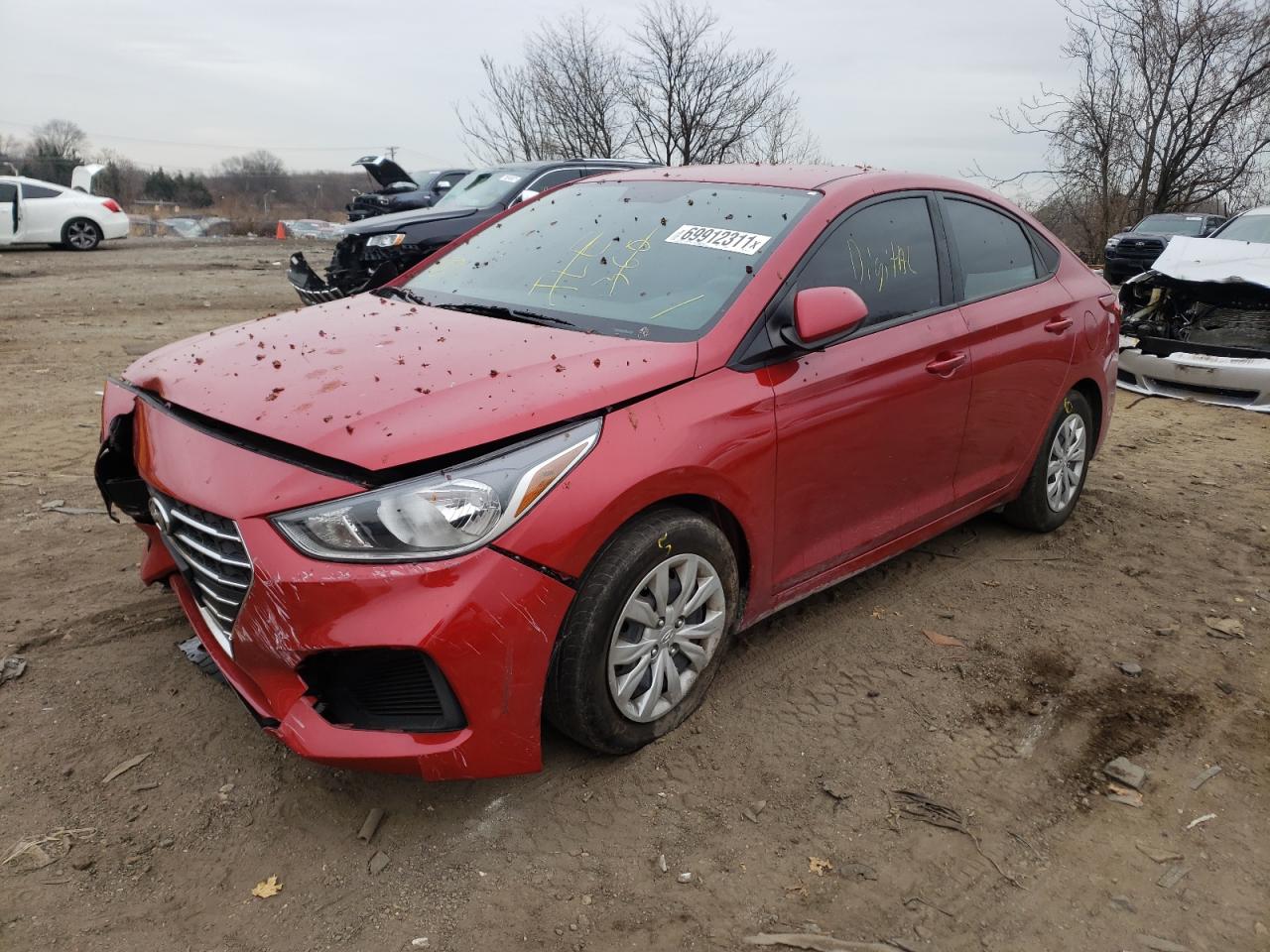 Photo 2 from auction – 2020 HYUNDAI ACCENT SE with VIN 3KPC24A63LE094131