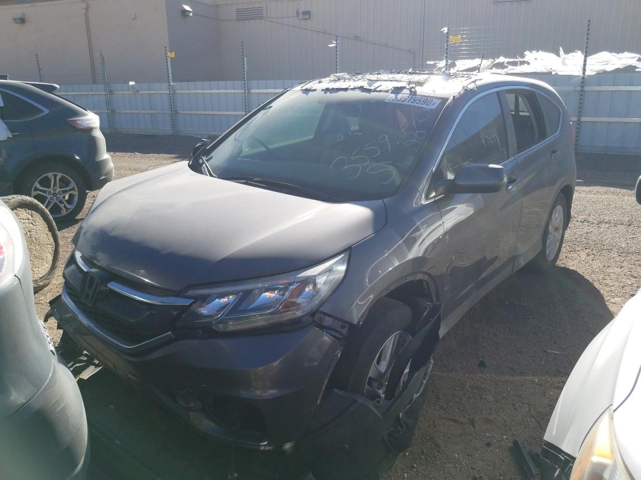 Photo 2 from auction – 2016 HONDA CR-V EX with VIN 2HKRM4H58GH725197