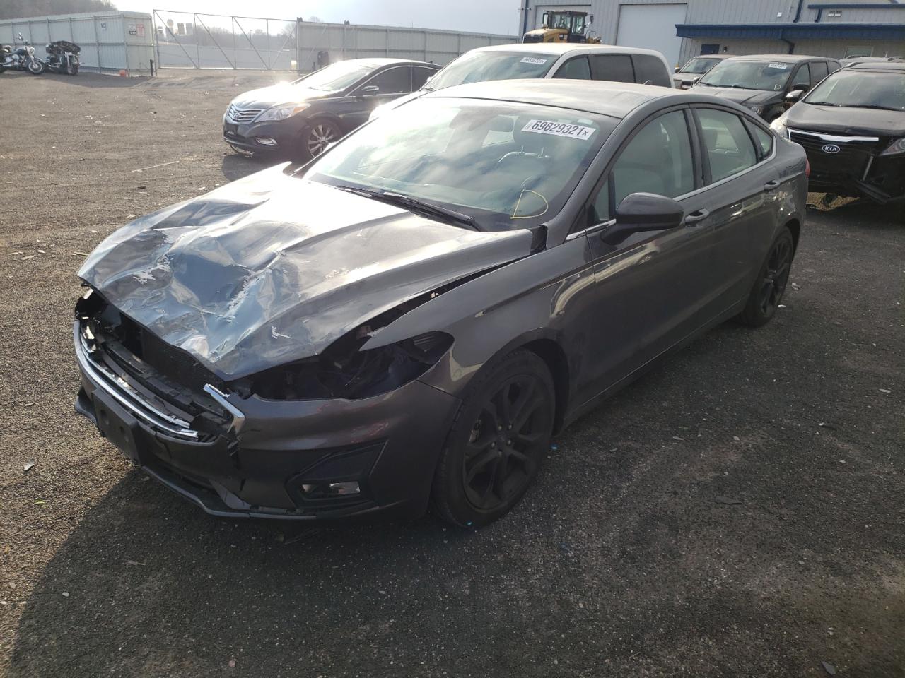 Photo 2 from auction – 2019 FORD FUSION SE with VIN 3FA6P0HD8KR129285