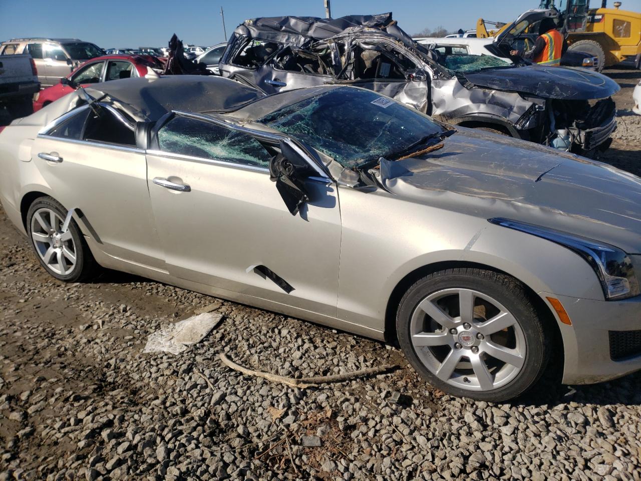 CADILLAC ATS 2013 with VIN 1G6AA5RA6D0178224 - Photo from auction