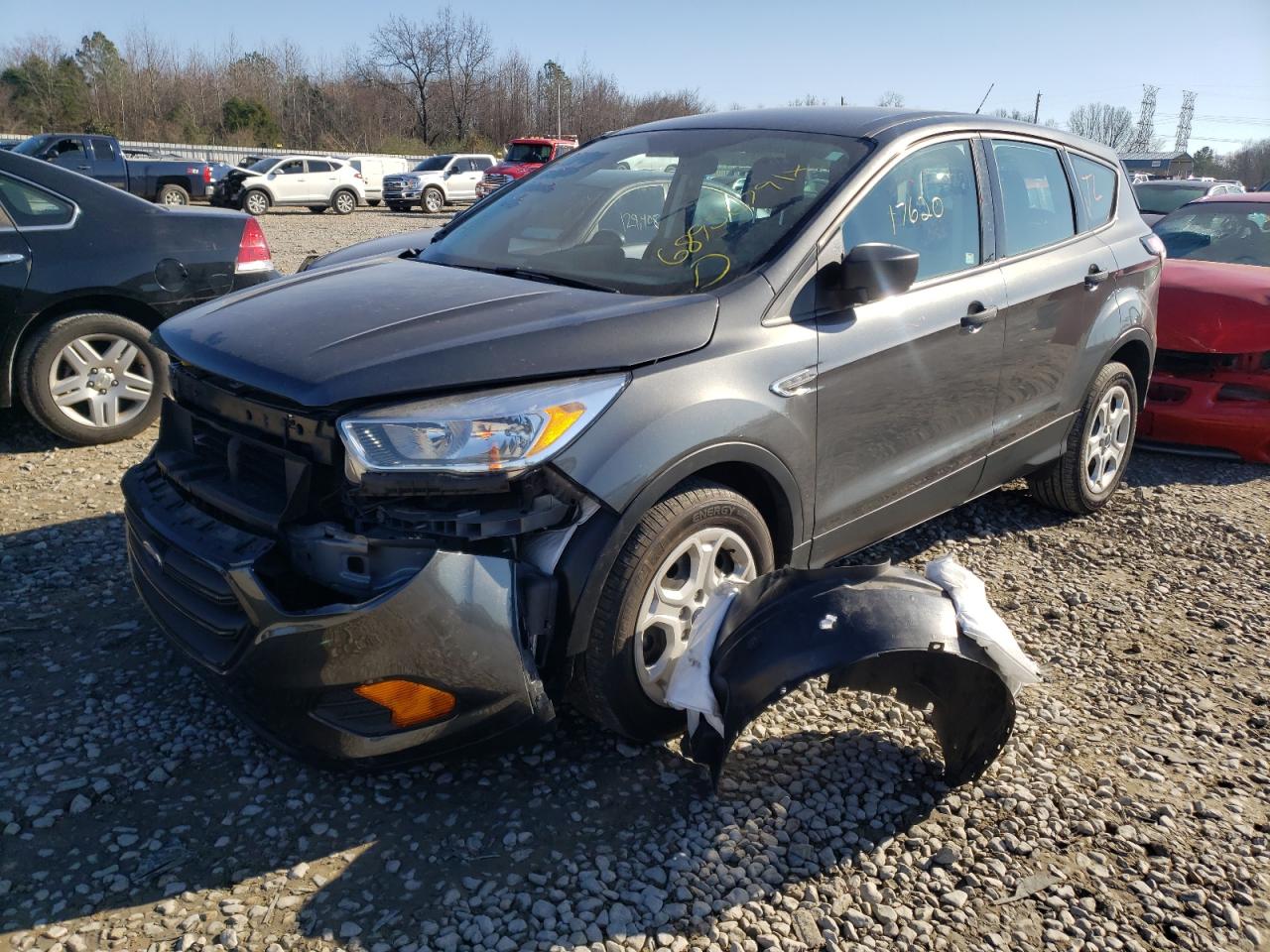 Photo 2 from auction – 2017 FORD ESCAPE S with VIN 1FMCU0F73HUC18441