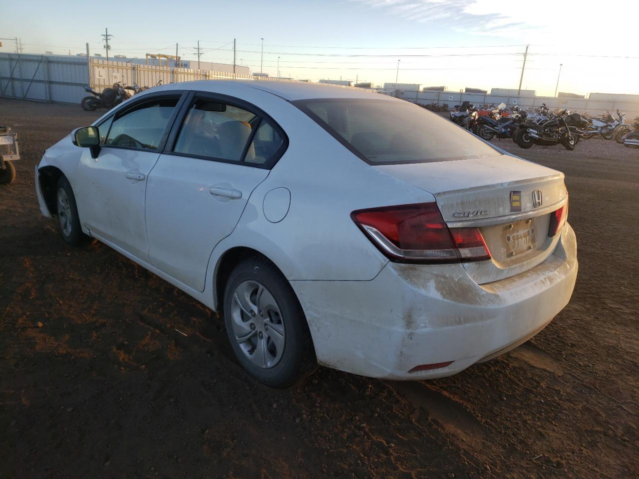 Photo 3 from auction – 2014 HONDA CIVIC LX with VIN 19XFB2F57EE005035