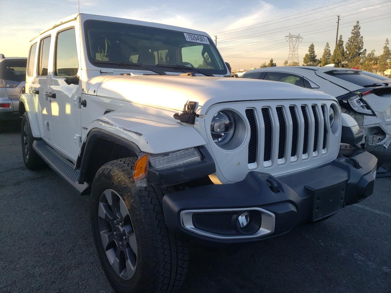 Photo 1 from auction – 2018 JEEP WRANGLER U with VIN 1C4HJXEN5JW199042