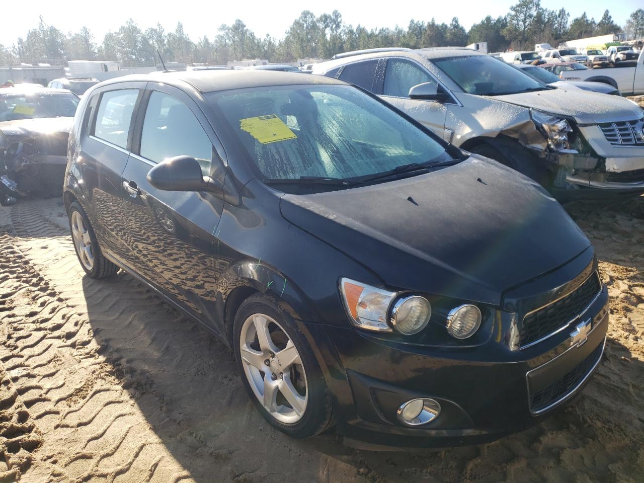 CHEVROLET SONIC LTZ 2015 with VIN 1G1JE6SB3F4100529 - Photo from auction