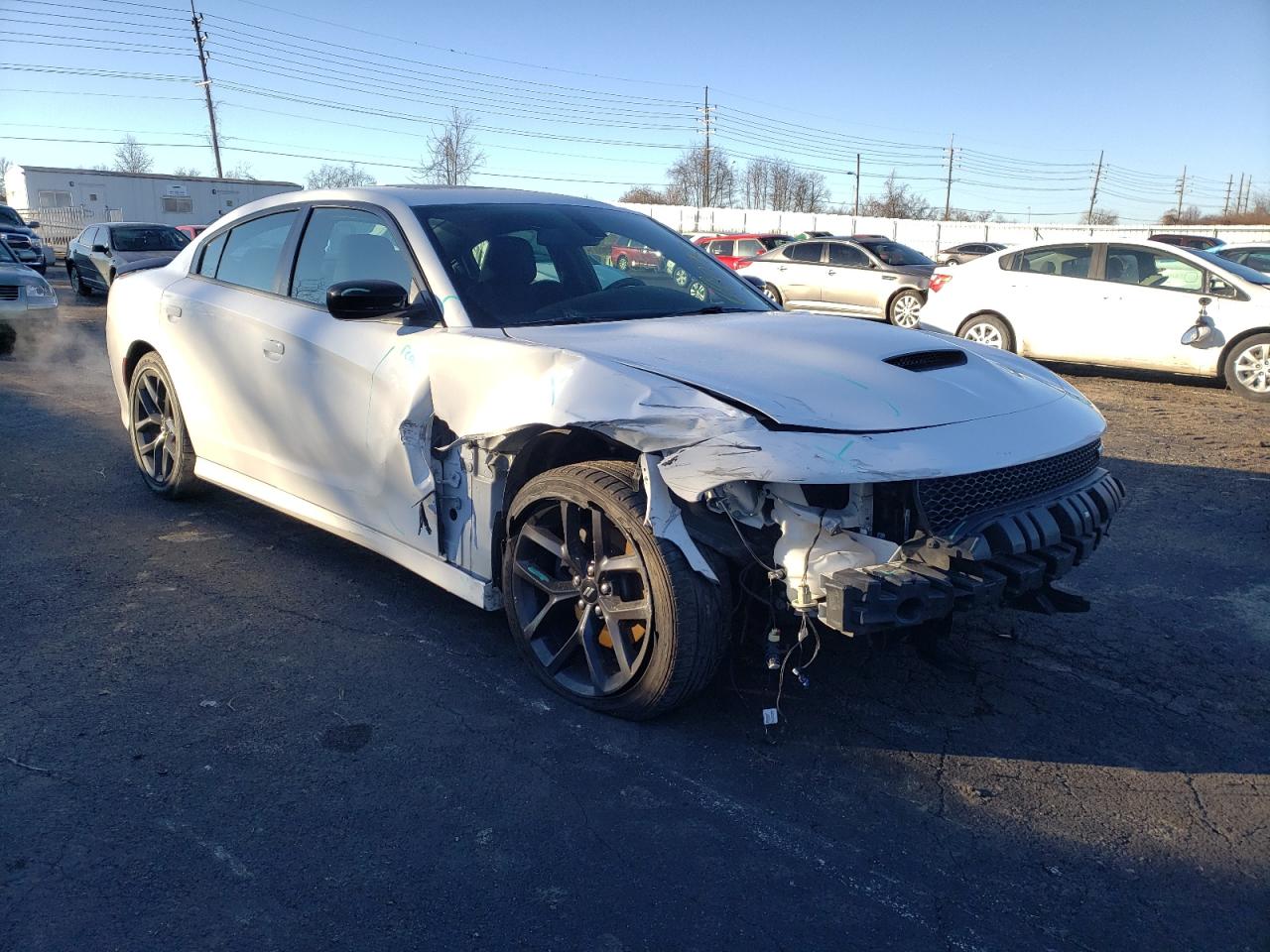 DODGE CHARGER R/ 2019 with VIN 2C3CDXCT8KH652805 - Photo from auction