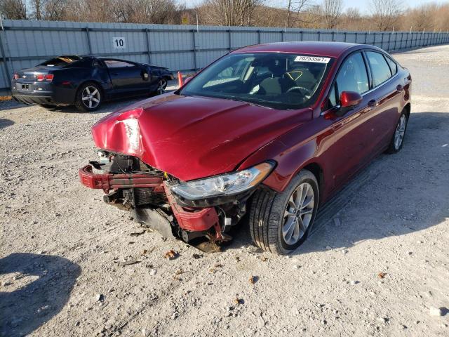 Photo 2 from auction – 2019 FORD FUSION SE with VIN 3FA6P0HD2KR102096
