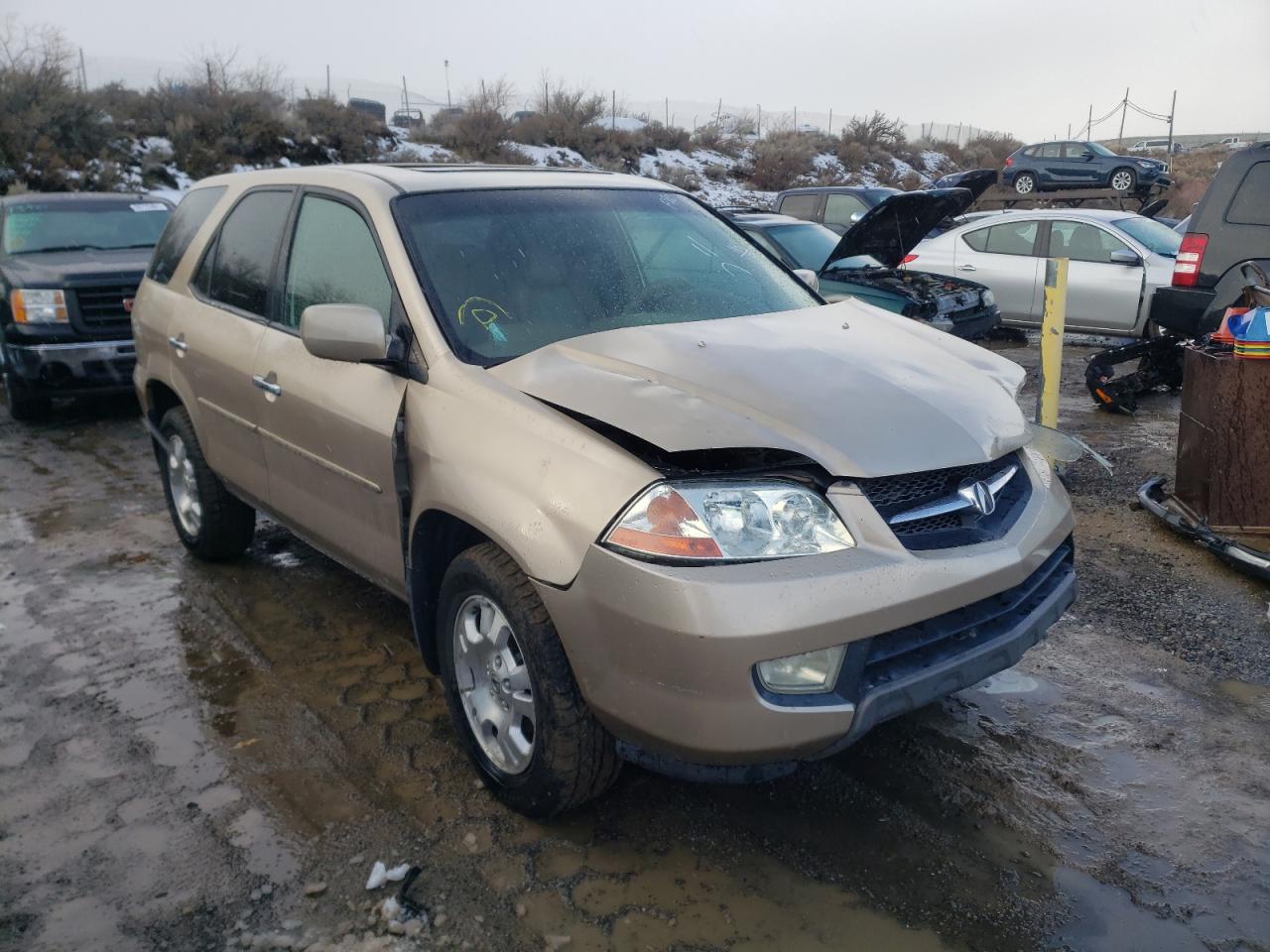 ACURA MDX 2002 with VIN 2HNYD18282H501522 - Photo from auction