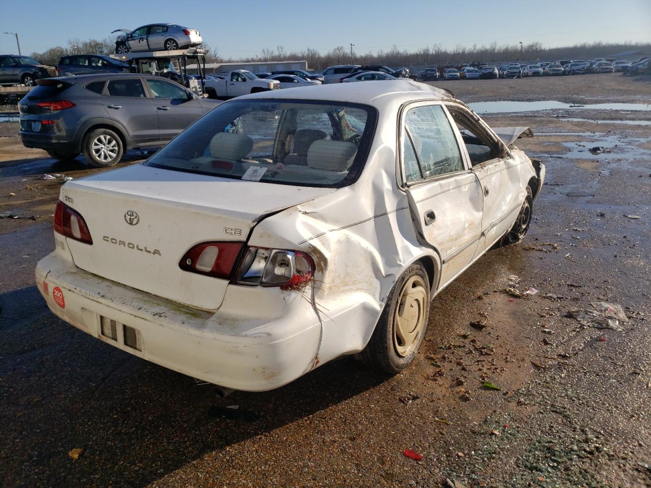 Photo 4 from auction – 2000 TOYOTA COROLLA VE with VIN 1NXBR12E2YZ389334