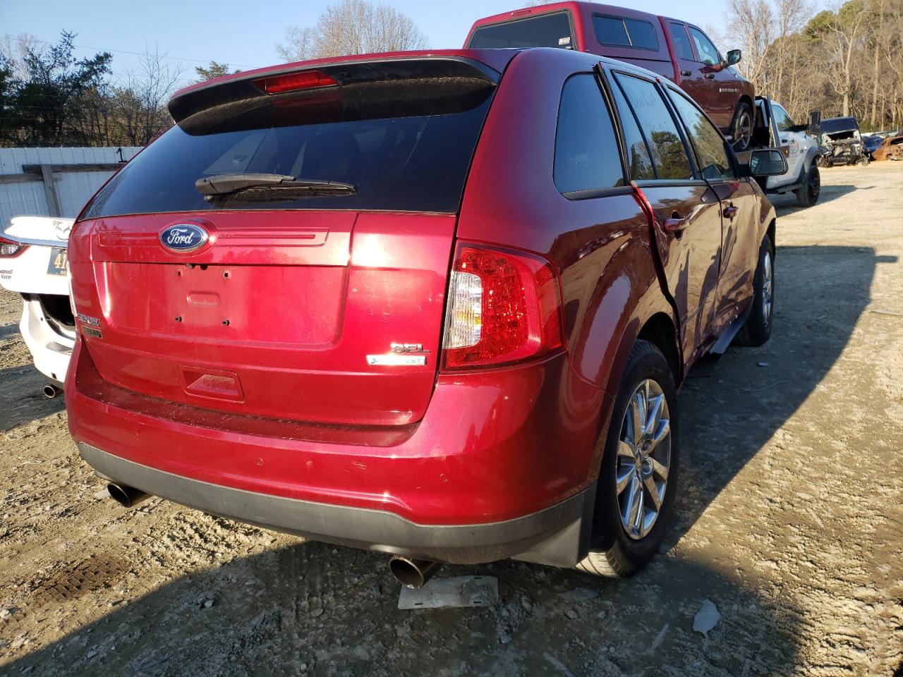 Photo 4 from auction – 2013 FORD EDGE SEL with VIN 2FMDK3J9XDBA43335