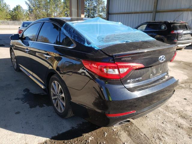 Photo 3 from auction – 2016 HYUNDAI SONATA SPO with VIN 5NPE34AF6GH282293
