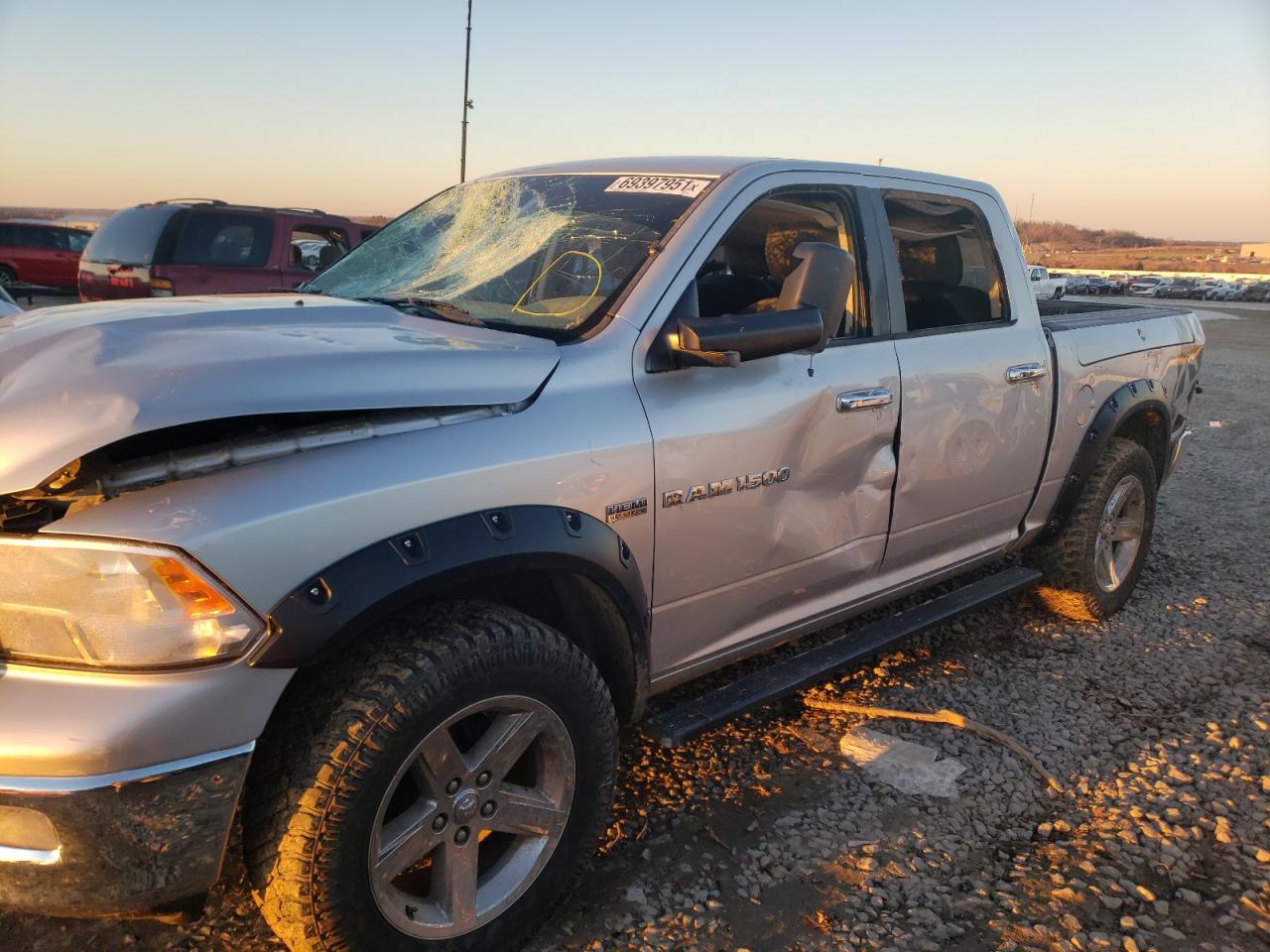 Photo 2 from auction – 2012 DODGE RAM 1500 S with VIN 1C6RD7LT3CS209338