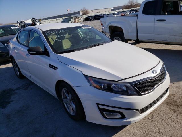 KIA OPTIMA LX 2015 with VIN 5XXGM4A77FG359956 - Photo from auction