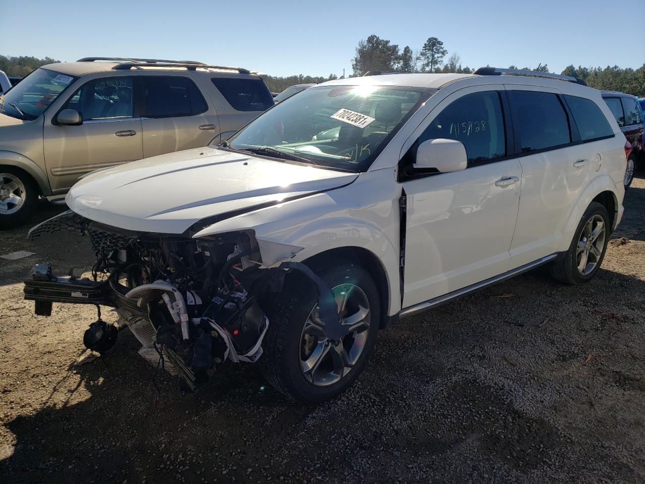 Photo 2 from auction – 2017 DODGE JOURNEY CR with VIN 3C4PDCGG1HT556615
