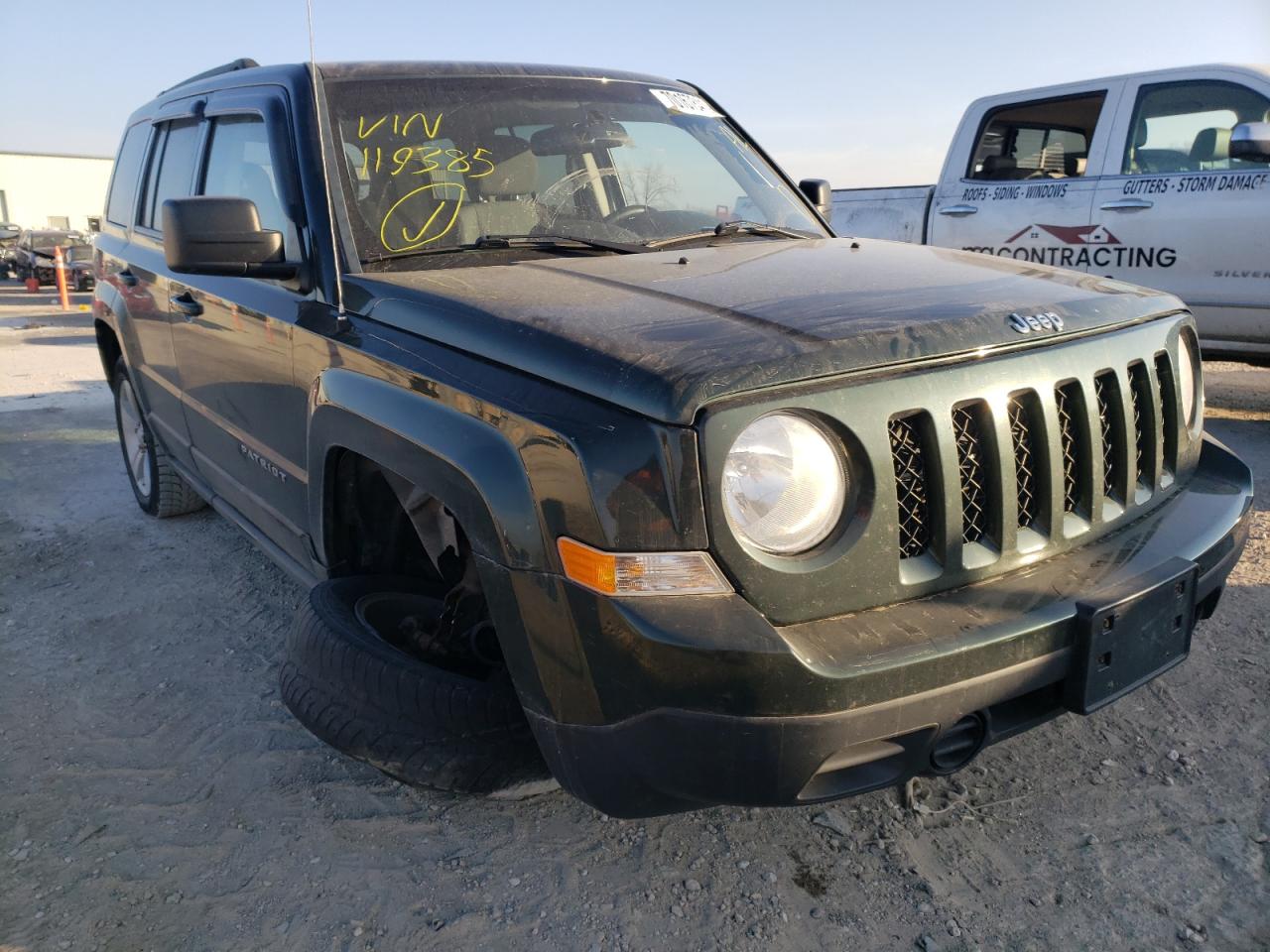 JEEP PATRIOT 2011 with VIN 1J4NF2GB7BD119385 - Photo from auction