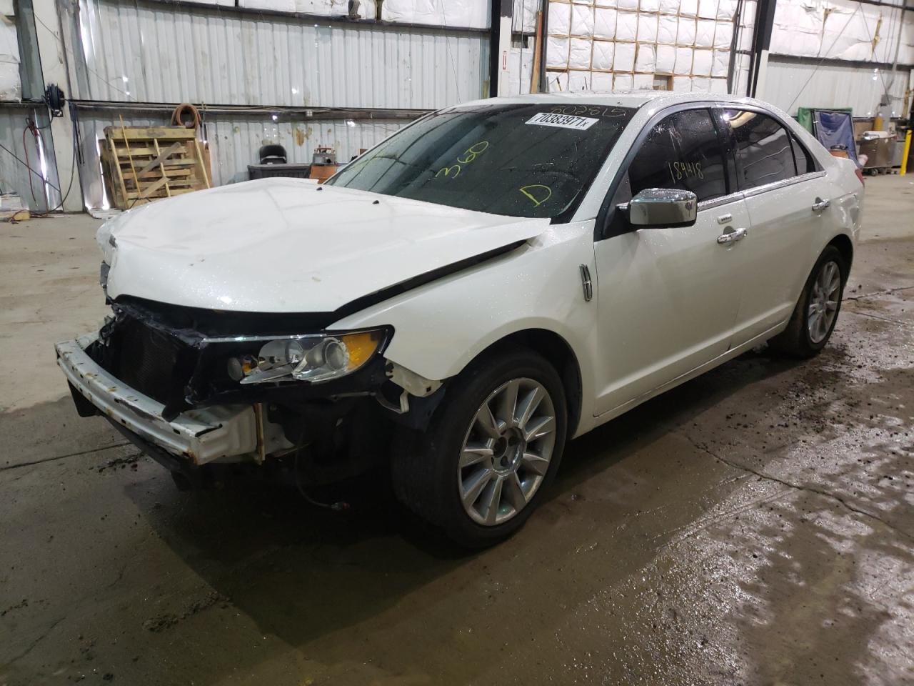 Photo 2 from auction – 2012 LINCOLN MKZ with VIN 3LNHL2GC2CR802815