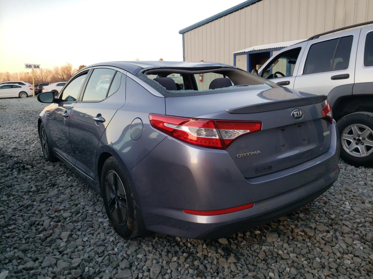 Photo 3 from auction – 2012 KIA OPTIMA HYB with VIN KNAGM4AD0C5023570