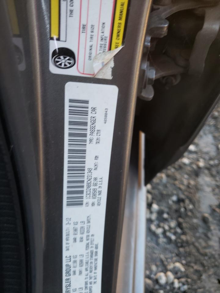 Photo 10 from auction – 2012 DODGE AVENGER SE with VIN 1C3CDZAB9CN231349