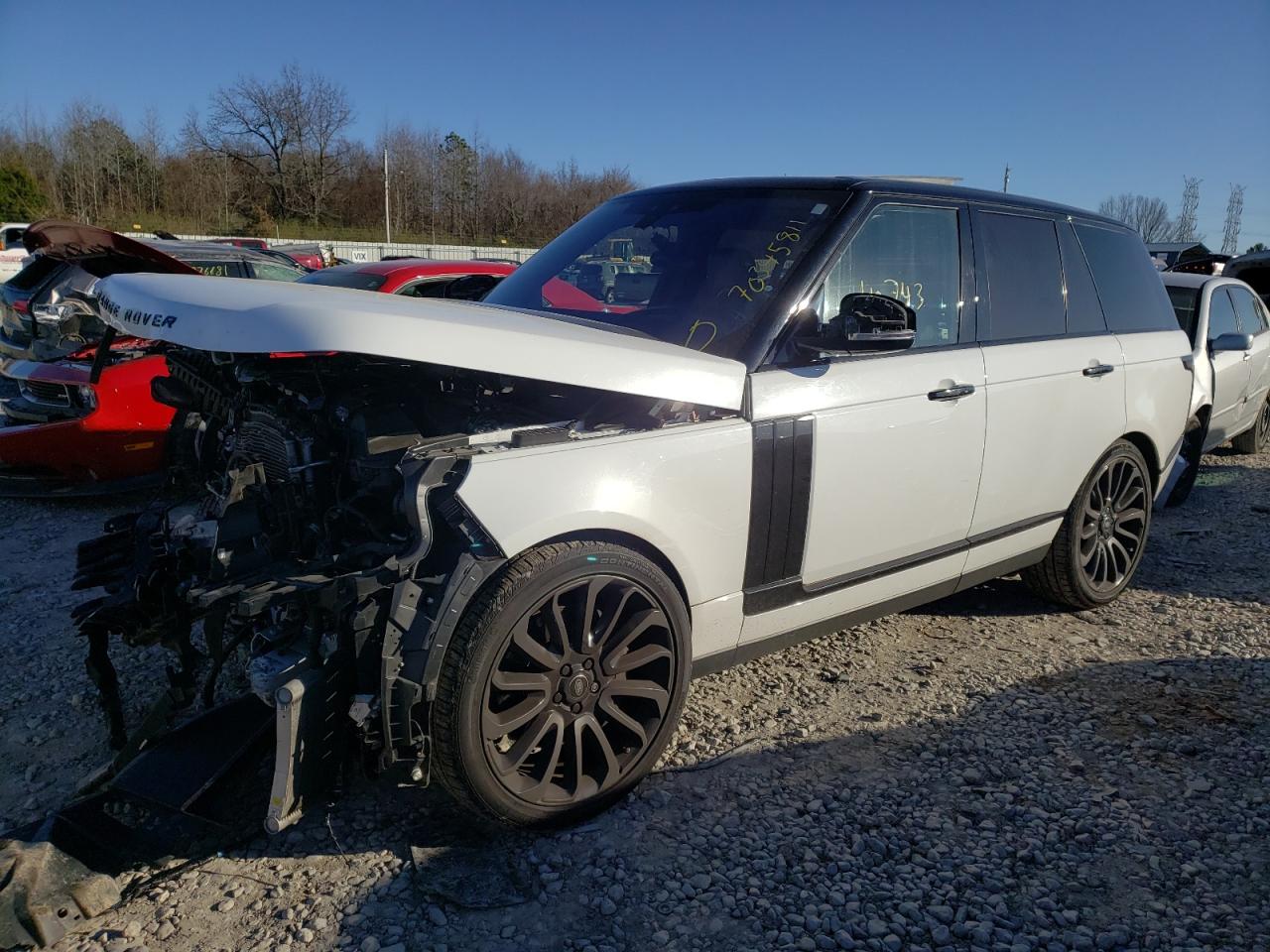 Photo 2 from auction – 2017 LAND ROVER RANGE ROVE with VIN SALGS2FE0HA346877