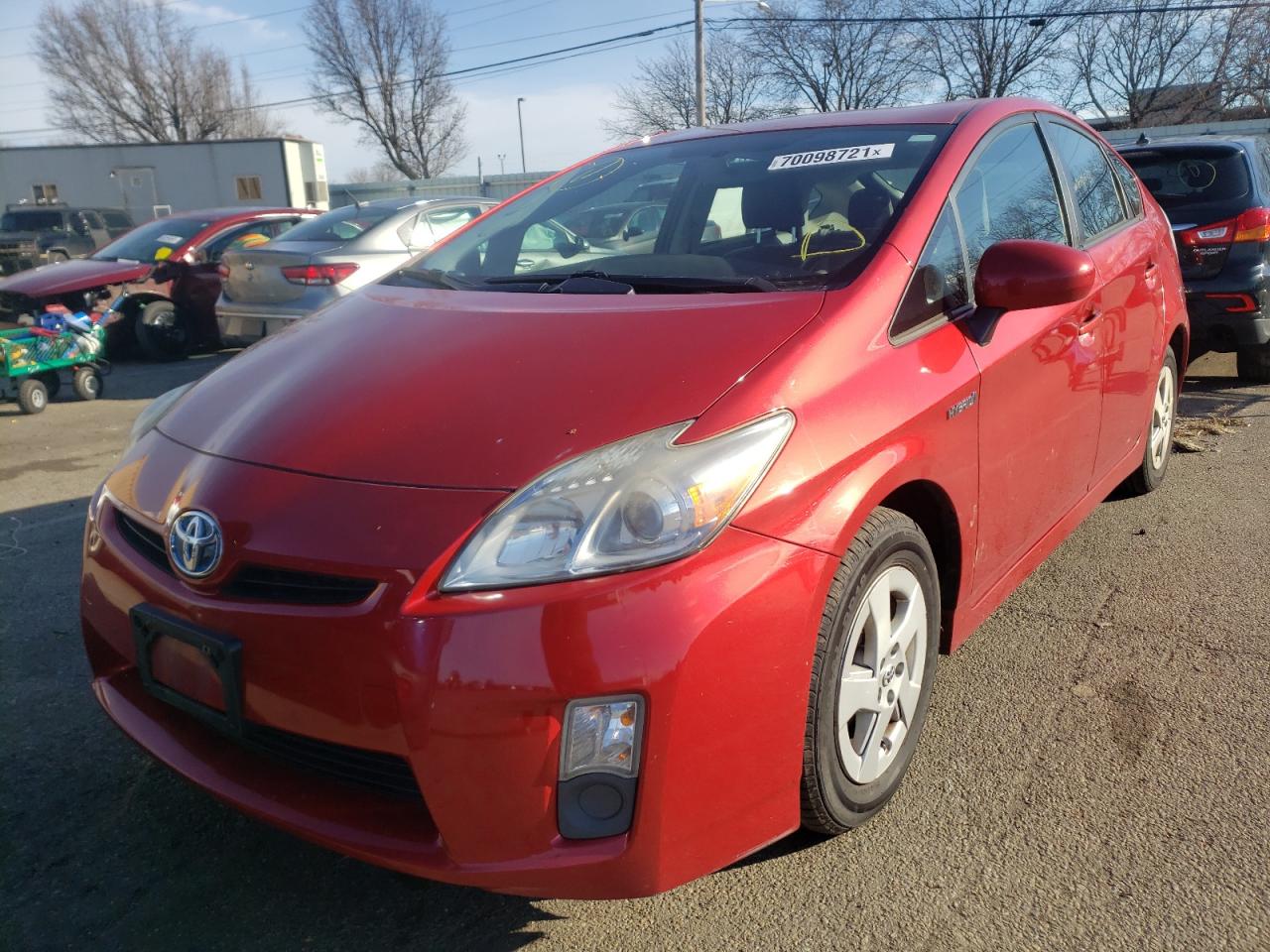 Photo 2 from auction – 2010 TOYOTA PRIUS with VIN JTDKN3DU3A1311281