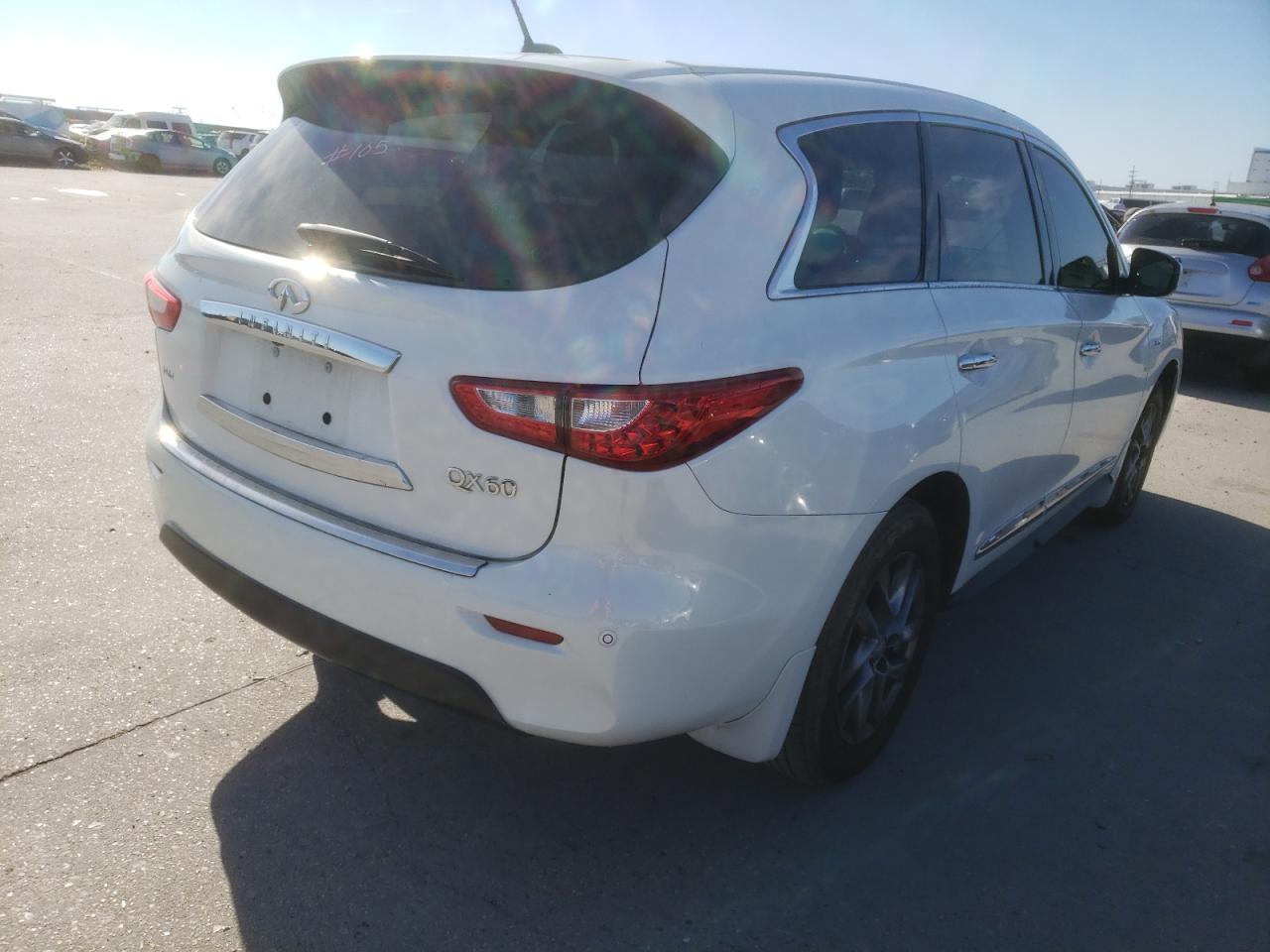 Photo 4 from auction – 2014 INFINITI QX60 with VIN 5N1AL0MN1EC509548