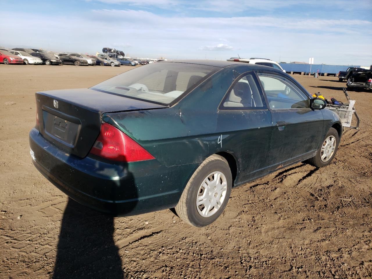 Photo 4 from auction – 2001 HONDA CIVIC LX with VIN 1HGEM21581L074414