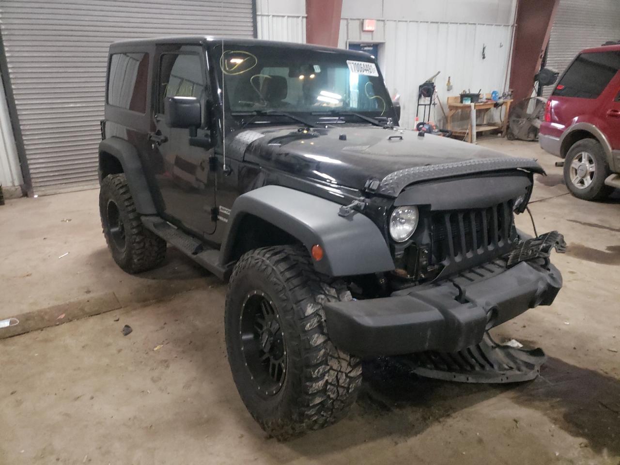 JEEP WRANGLER S 2016 with VIN 1C4AJWAG5GL132535 - Photo from auction