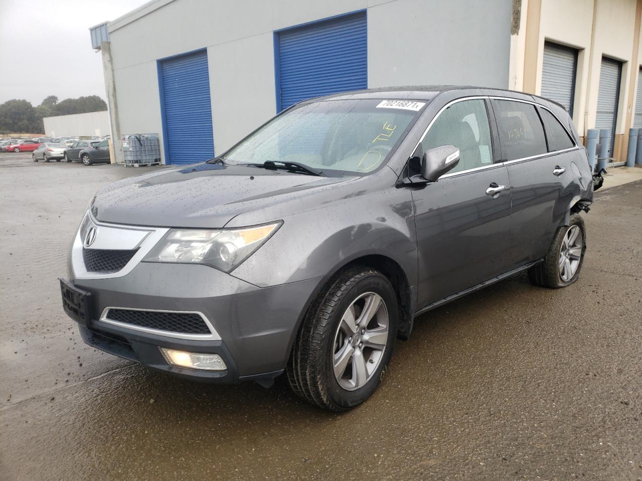 Photo 2 from auction – 2012 ACURA MDX TECHNO with VIN 2HNYD2H31CH515634