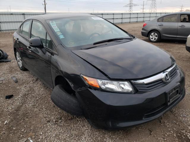 HONDA CIVIC LX 2012 with VIN 19XFB2F57CE018865 - Photo from auction