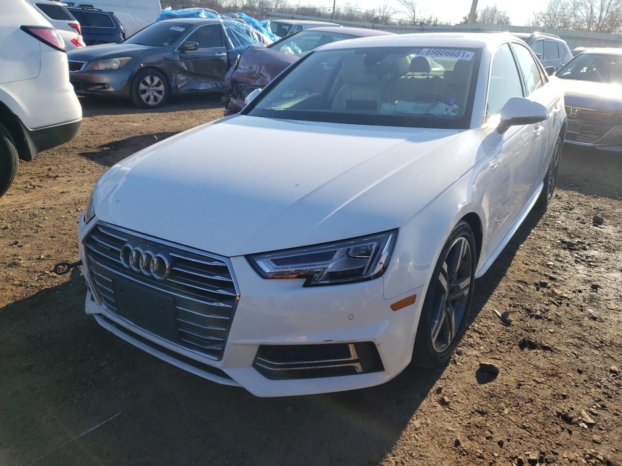 Photo 2 from auction – 2017 AUDI A4 PREMIUM with VIN WAUENAF49HN064914