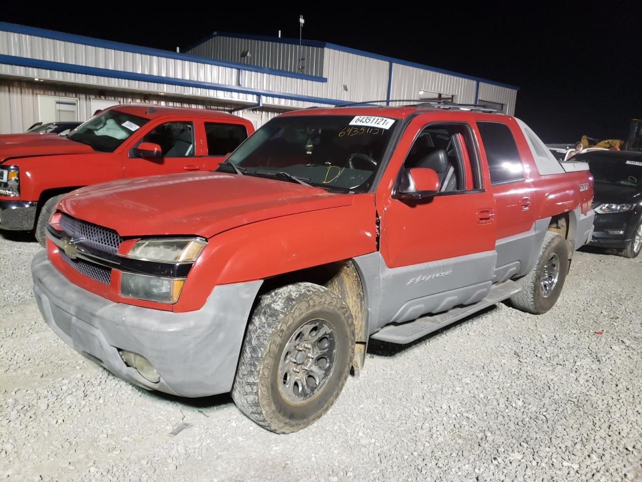 Photo 2 from auction – 2002 CHEVROLET AVALANCHE with VIN 3GNEK13T42G160903