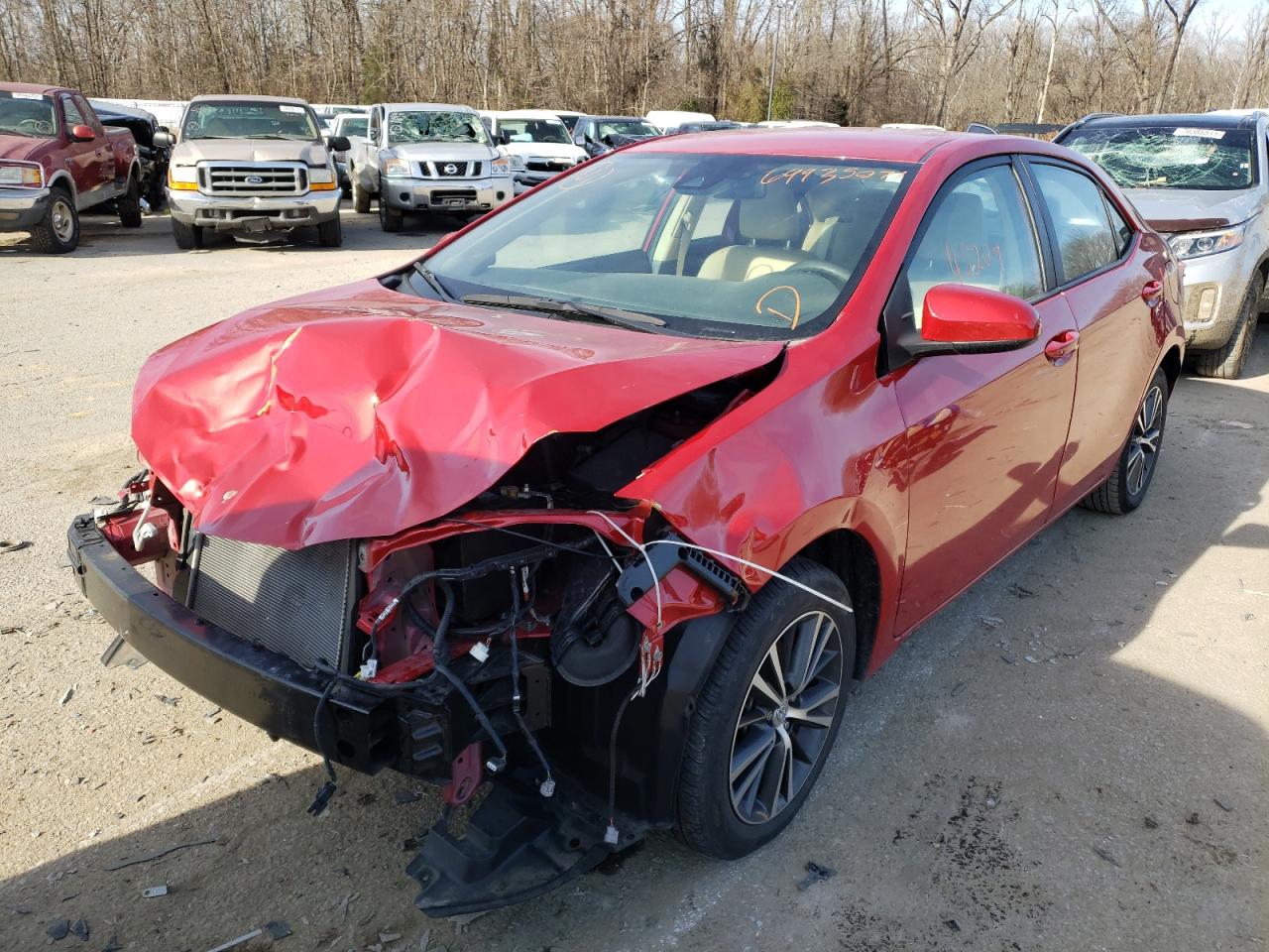Photo 2 from auction – 2019 TOYOTA COROLLA L with VIN 2T1BURHE2KC200114