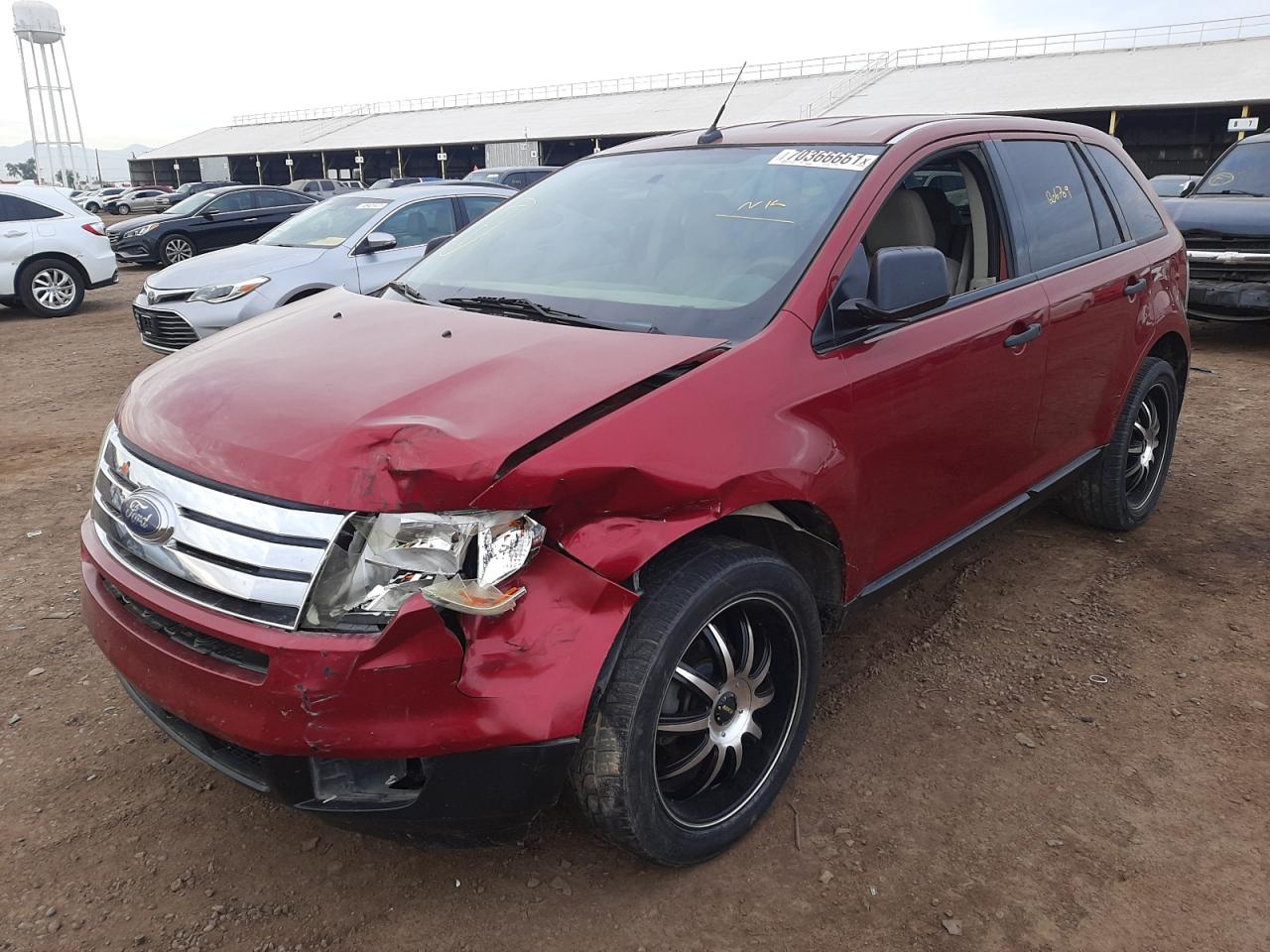 Photo 2 from auction – 2007 FORD EDGE SE with VIN 2FMDK36C87BB26061