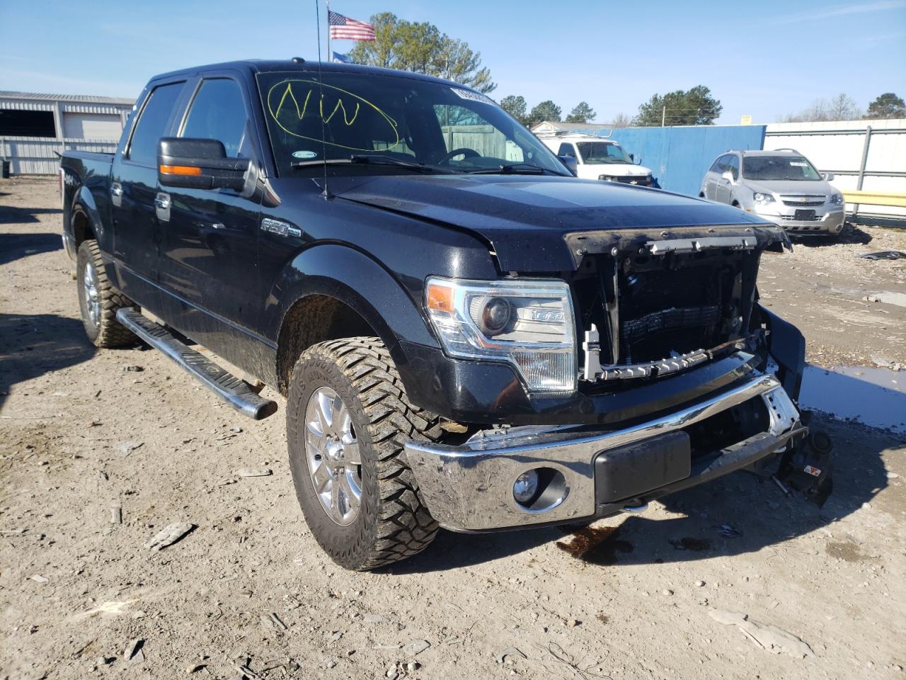 FORD F150 SUPER 2014 with VIN 1FTFW1EF7EKG42142 - Photo from auction