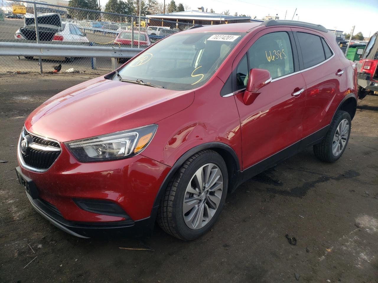 Photo 2 from auction – 2018 BUICK ENCORE PRE with VIN KL4CJESB8JB646215