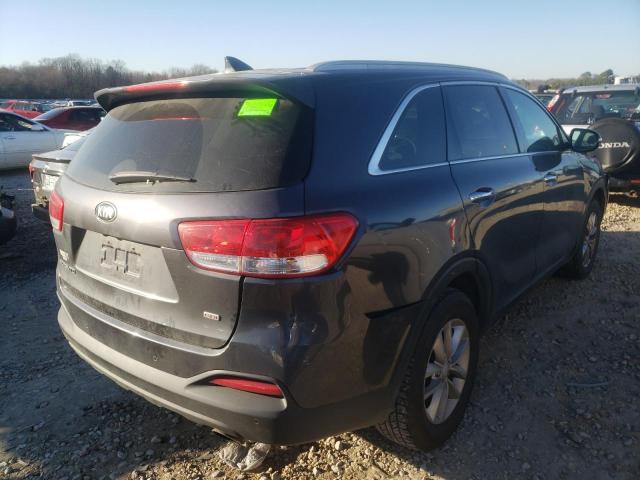 Photo 4 from auction – 2016 KIA SORENTO LX with VIN 5XYPG4A32GG169810
