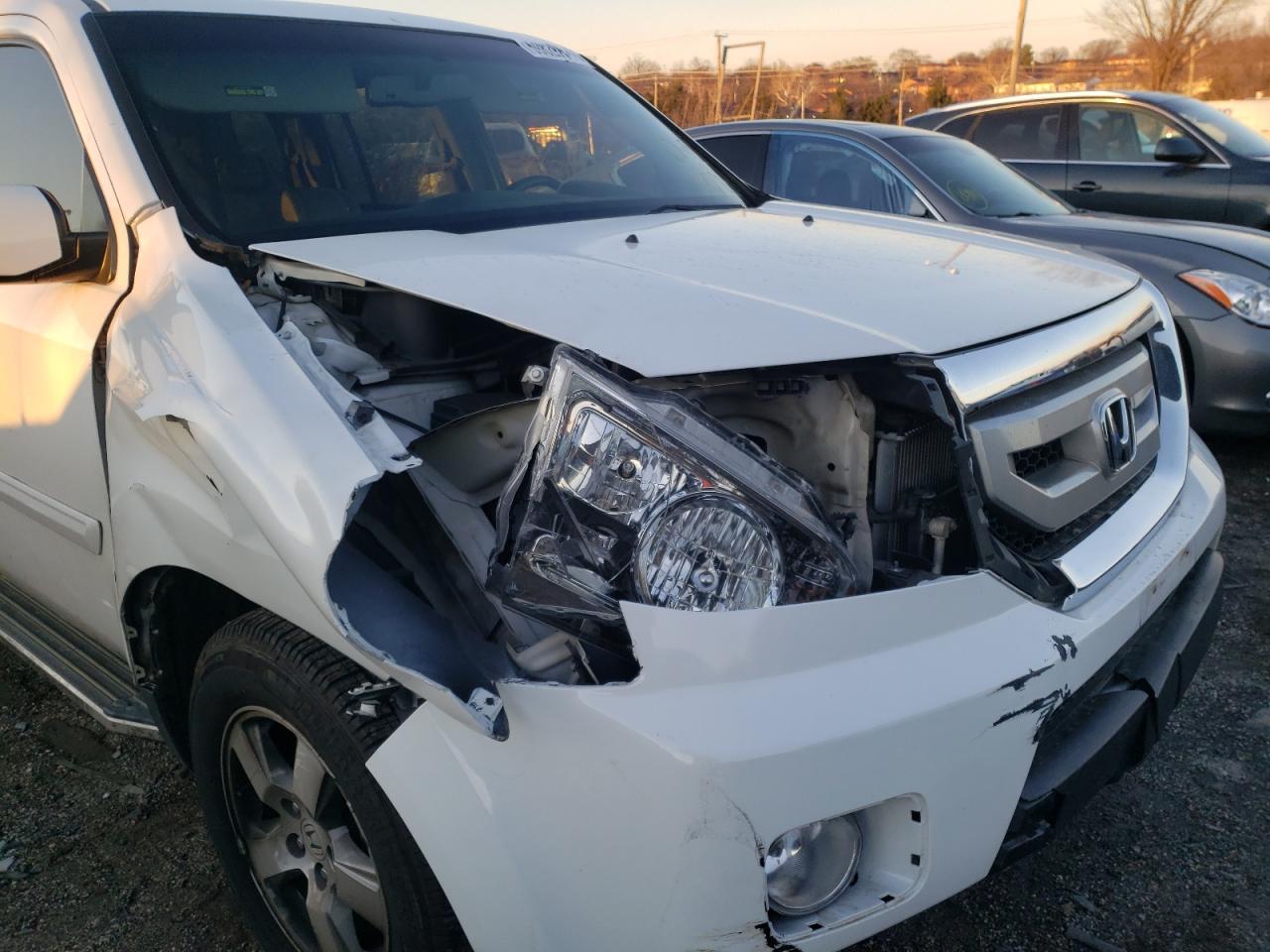 Photo 9 from auction – 2010 HONDA PILOT EXL with VIN 5FNYF3H65AB015513