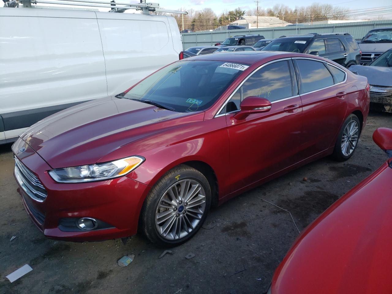 Photo 2 from auction – 2016 FORD FUSION SE with VIN 3FA6P0H92GR348584