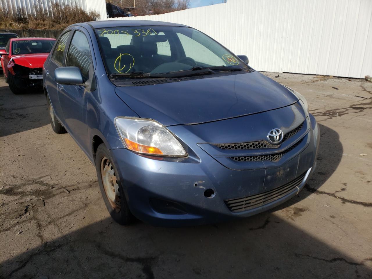 TOYOTA YARIS 2007 with VIN JTDBT923871156836 - Photo from auction