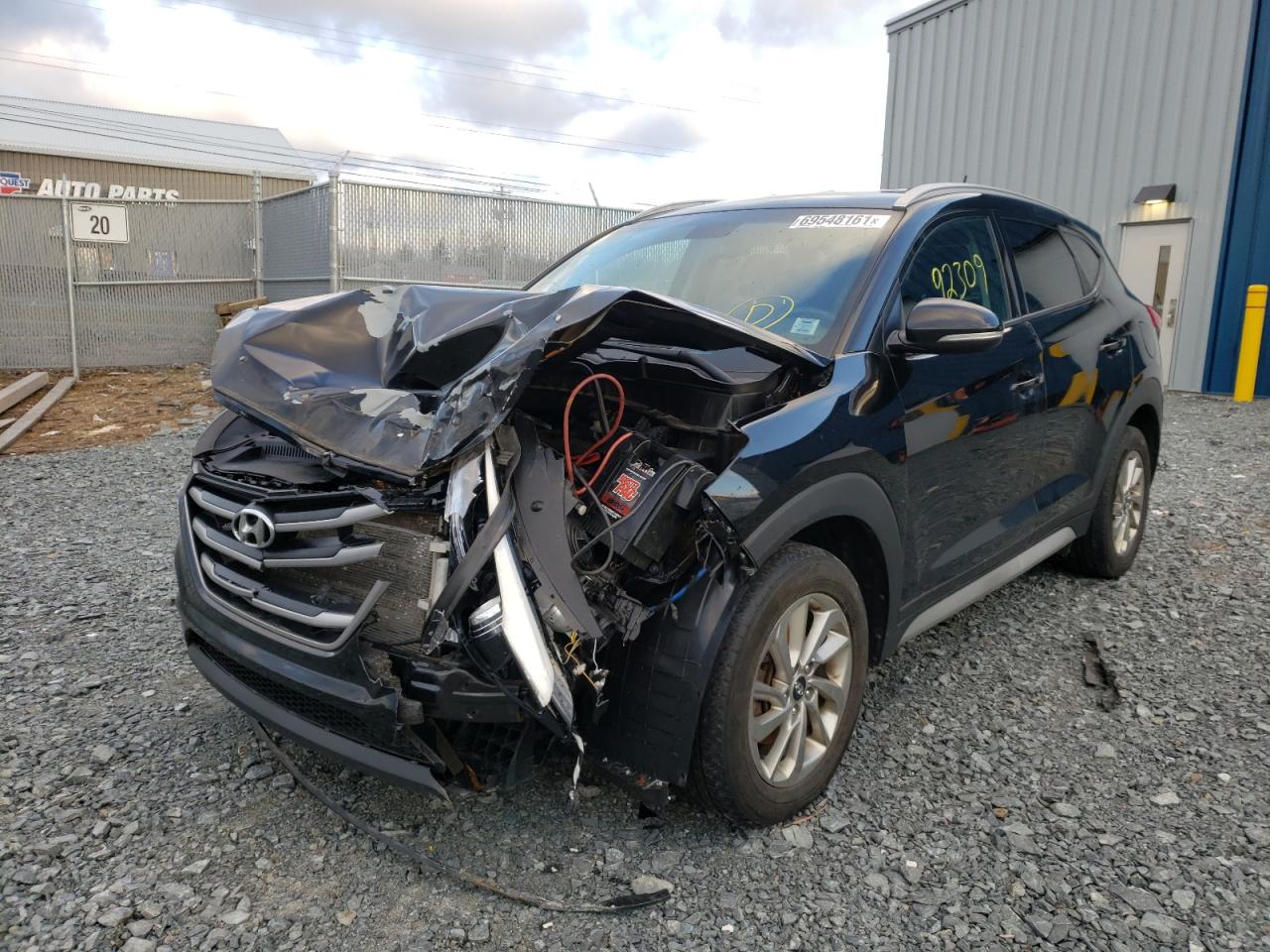 Photo 2 from auction – 2017 HYUNDAI TUCSON LIM with VIN KM8J3CA4XHU513836