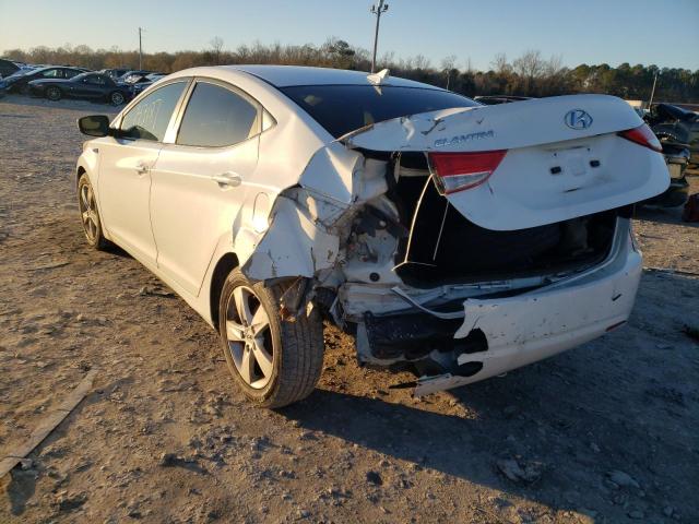Photo 3 from auction – 2012 HYUNDAI ELANTRA GL with VIN 5NPDH4AE0CH081178