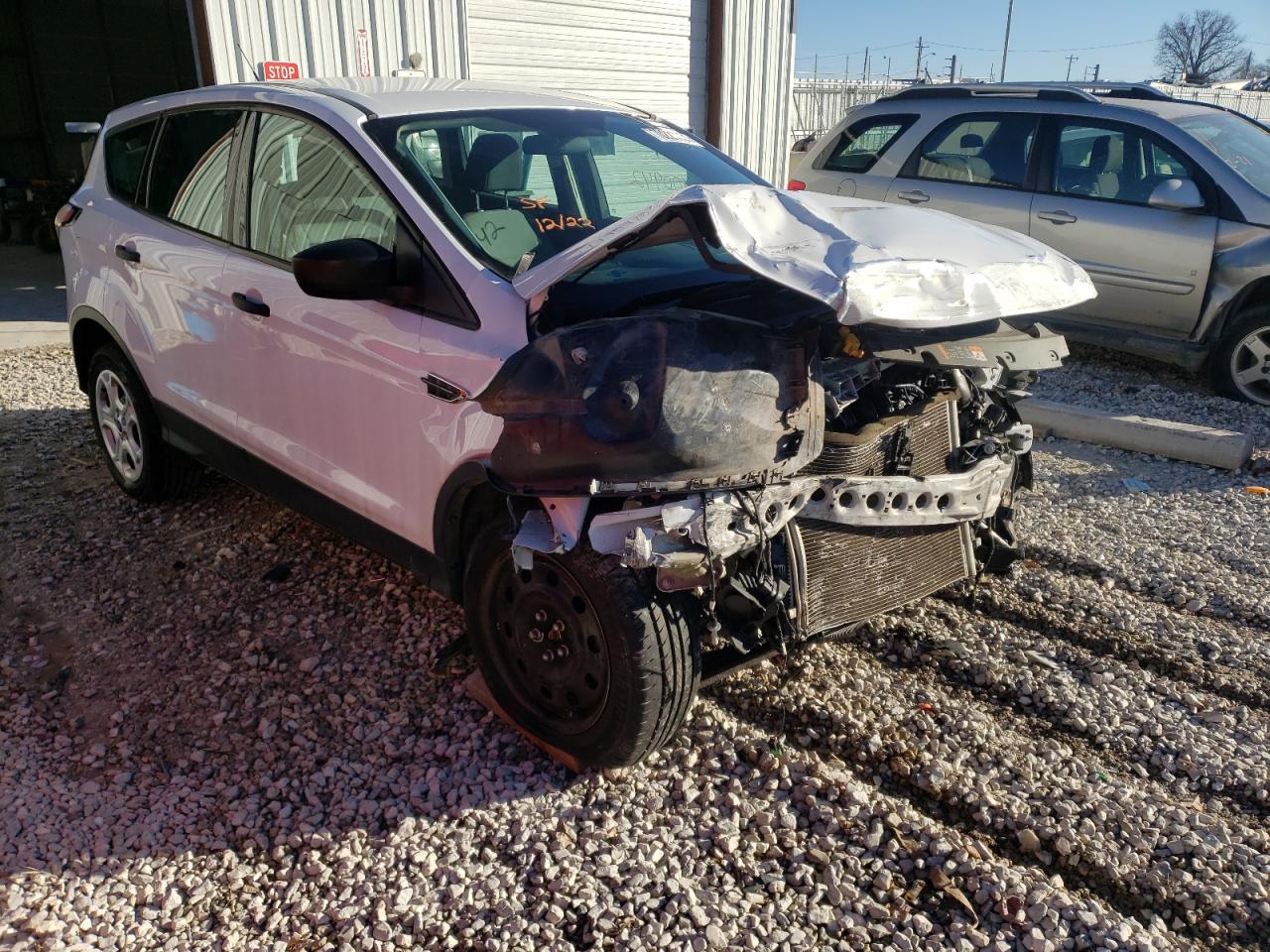 FORD ESCAPE S 2017 with VIN 1FMCU0F7XHUB96082 - Photo from auction