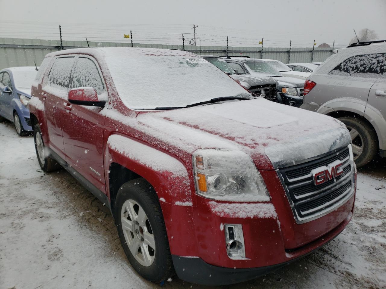 GMC TERRAIN SL 2015 with VIN 2GKALMEK9F6393109 - Photo from auction