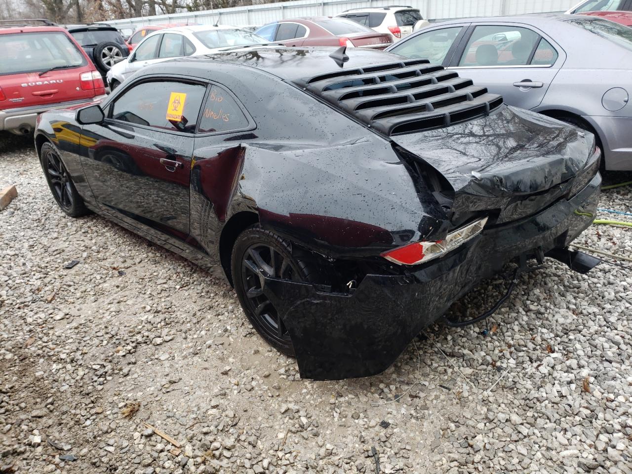 Photo 3 from auction – 2015 CHEVROLET CAMARO LS with VIN 2G1FB1E39F9301063