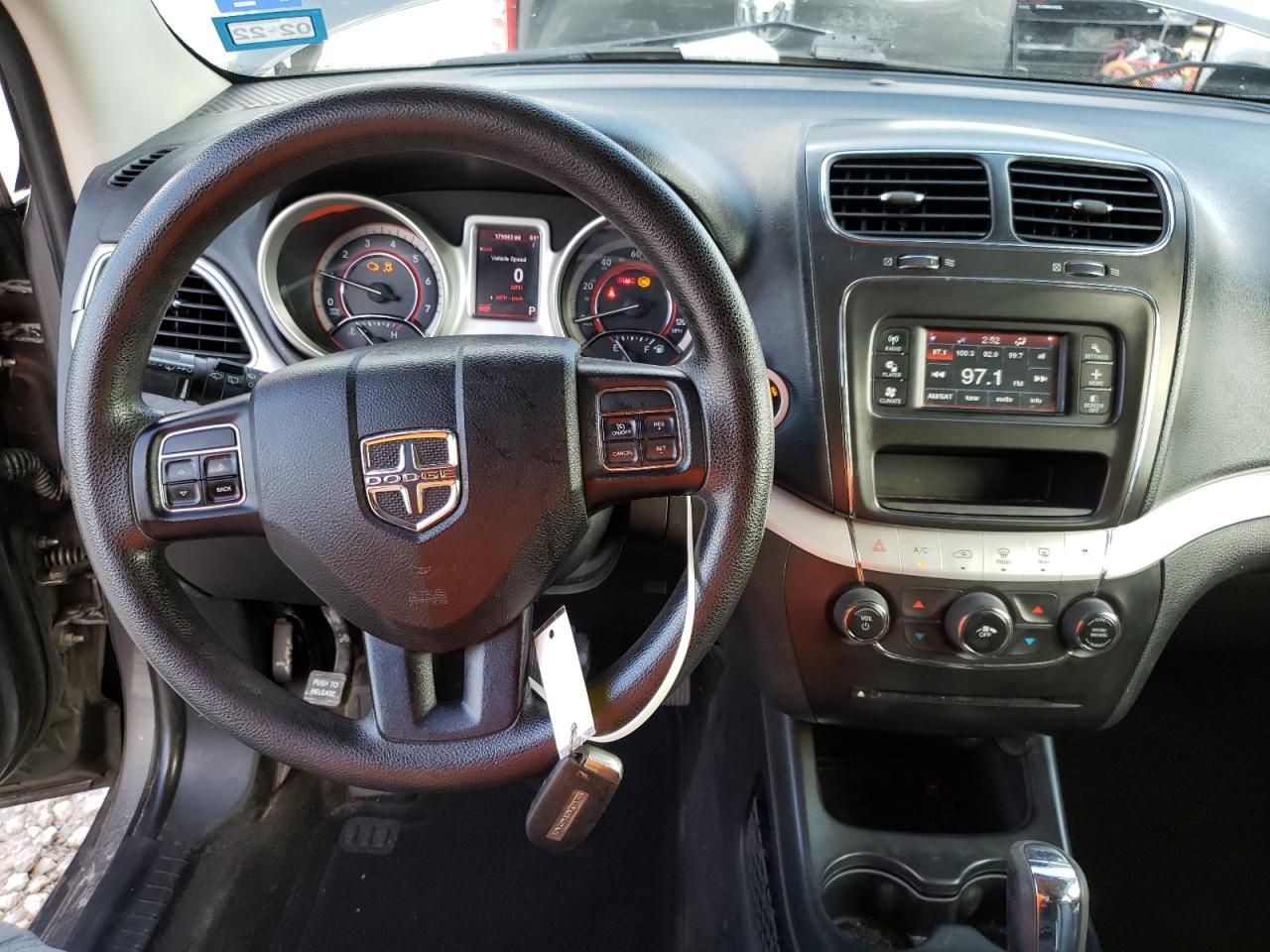 Photo 9 from auction – 2012 DODGE JOURNEY SX with VIN 3C4PDCBB2CT392912