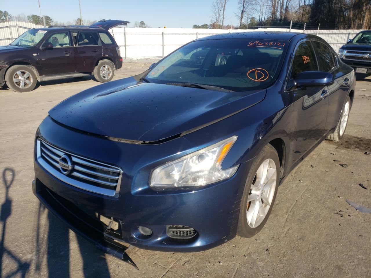 Photo 2 from auction – 2014 NISSAN MAXIMA S with VIN 1N4AA5AP3EC465913
