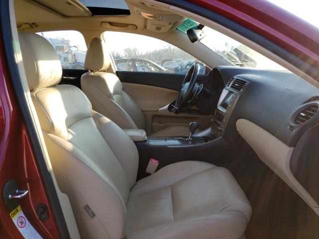 Photo 5 from auction – 2008 LEXUS IS 250 with VIN JTHCK262682023826