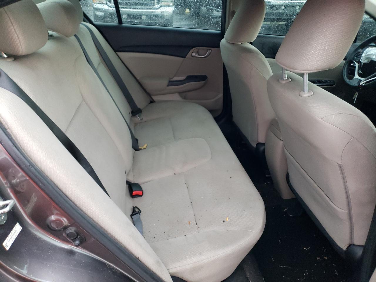 Photo 6 from auction – 2013 HONDA CIVIC LX with VIN 19XFB2F57DE290060