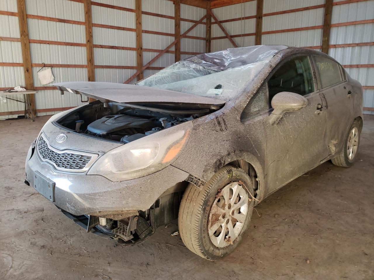 Photo 12 from auction – 2012 KIA RIO EX with VIN KNADN4A37C6049794