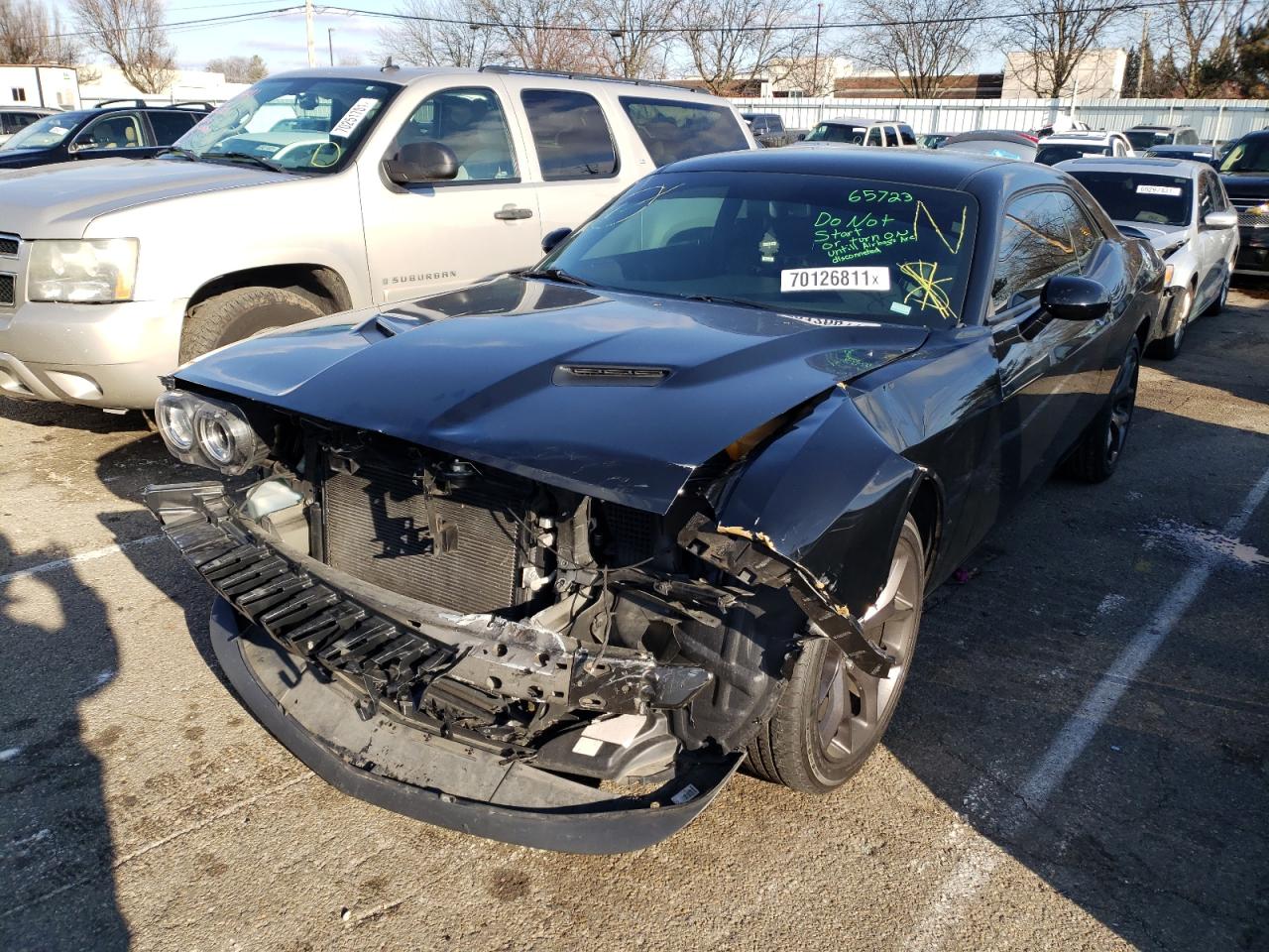 Photo 2 from auction – 2017 DODGE CHALLENGER with VIN 2C3CDZAG5HH573456