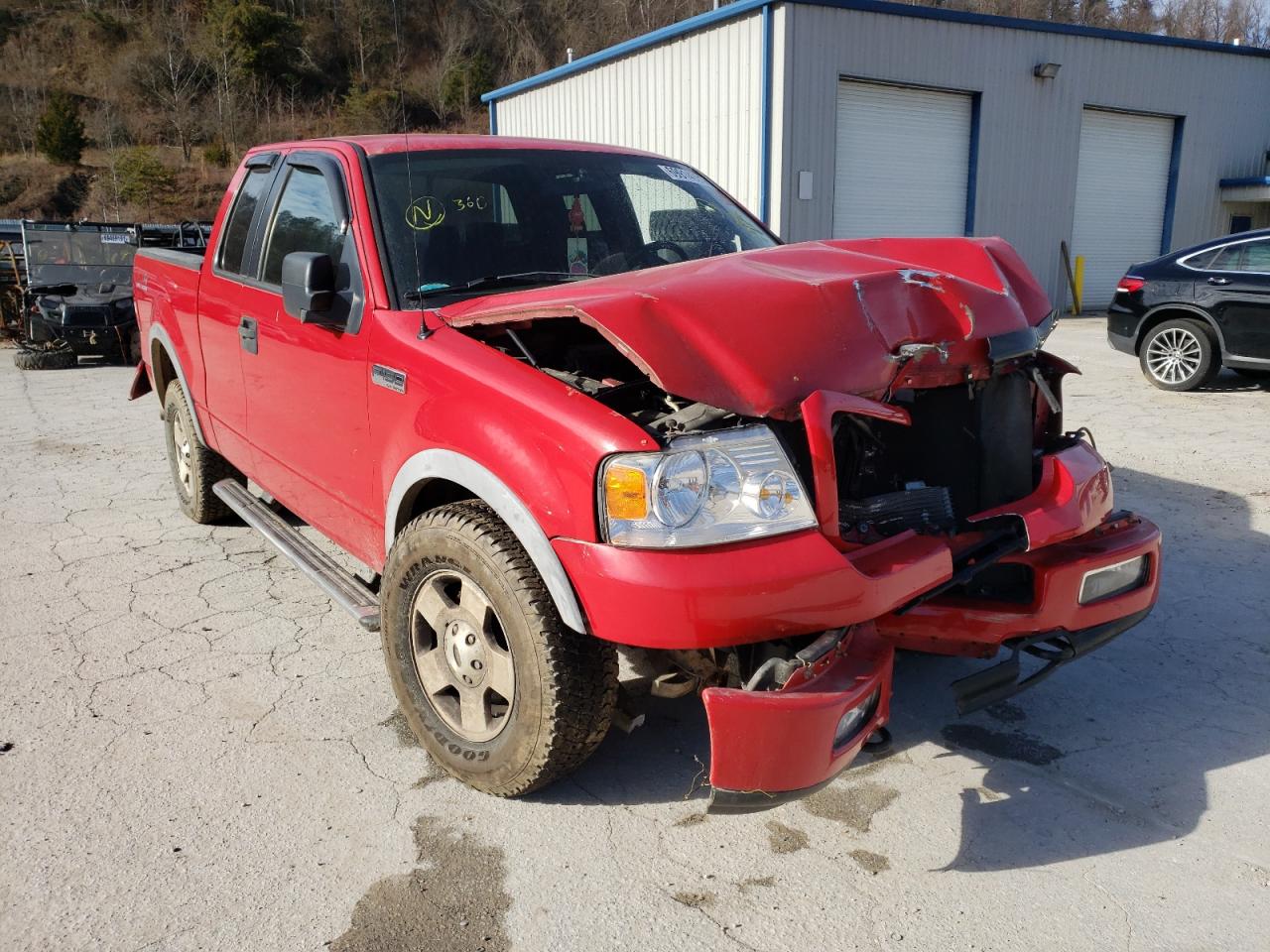 FORD F150 2005 with VIN 1FTPX14545FB48369 - Photo from auction